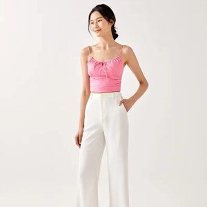 Love Bonita Adriane Padded Tie String Cropped Top